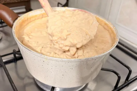 Arroz doce cremoso uma receita de vo perfeita para a hora da