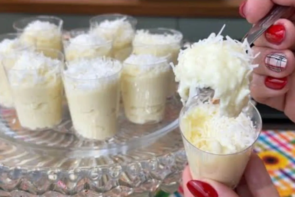Beijinho de coco sem leite condensado e sem ir ao fogao para