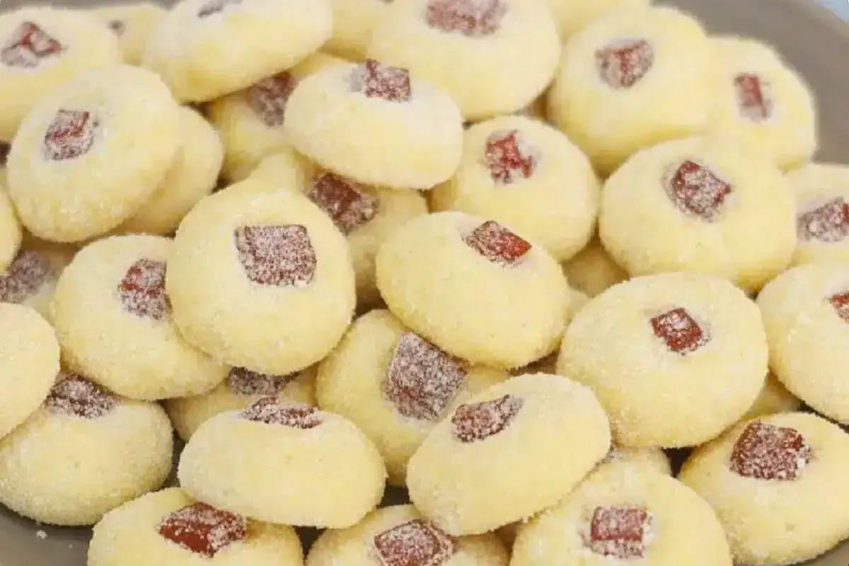 Biscoito Amanteigado com Goiabada