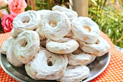 Bolachinha com glace com aquele gostinho maravilhoso da infa