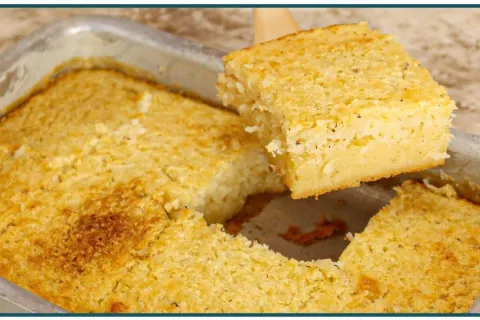 Bolo de coco sem farinha feito de um jeito rapido com uma ma