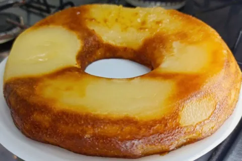Bolo de tapioca sem trigo incrivelmente cremoso e perfeito p