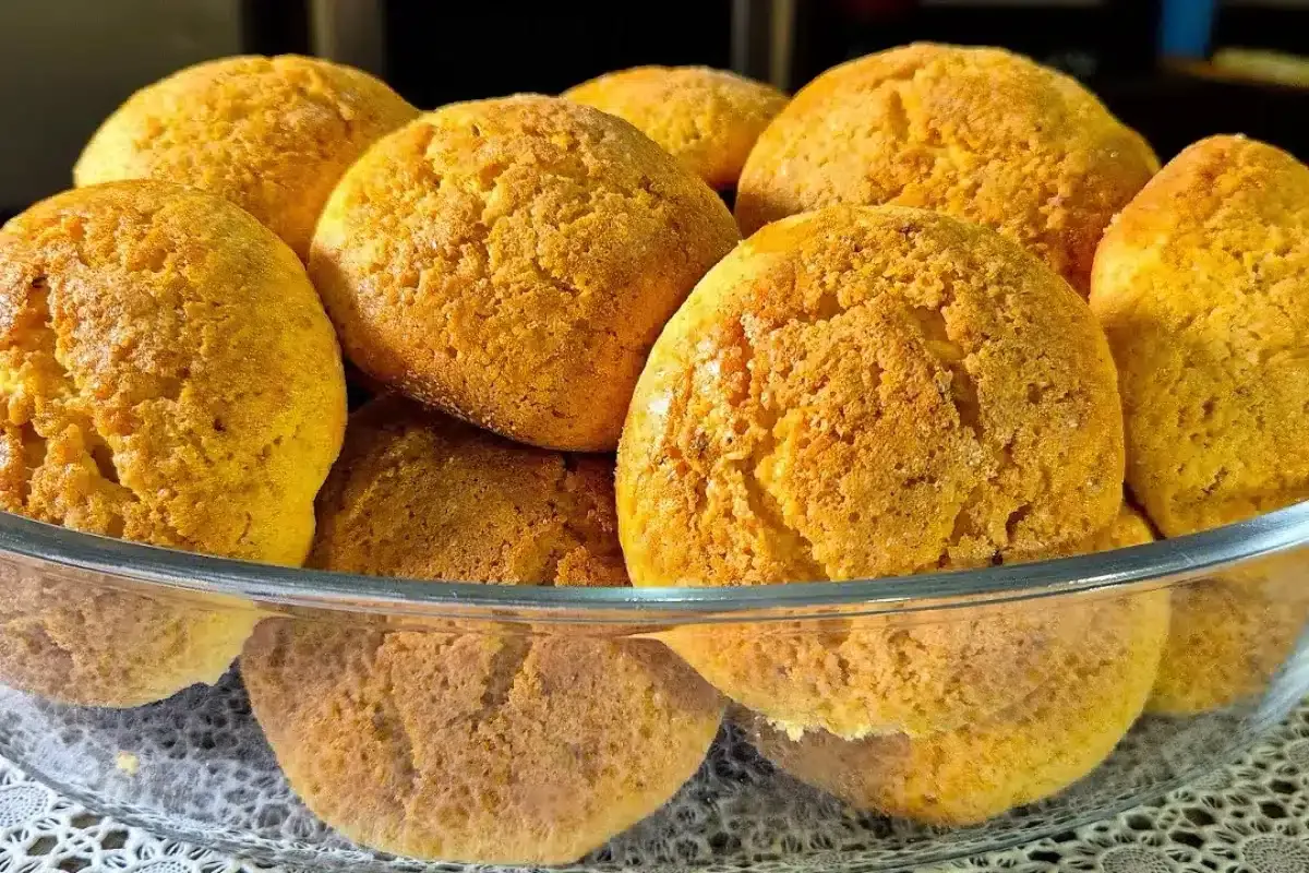 Broa caxambu caseira com uma textura perfeita para voce nunc