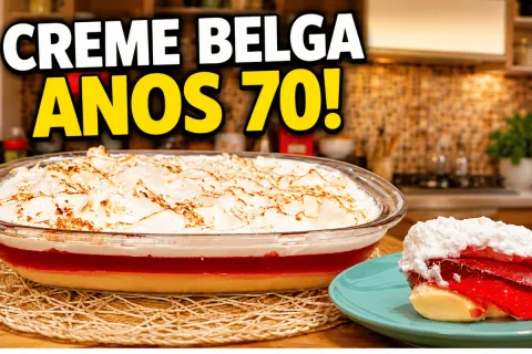 Creme belga delicioso facil e aveludado estilo receita dos a
