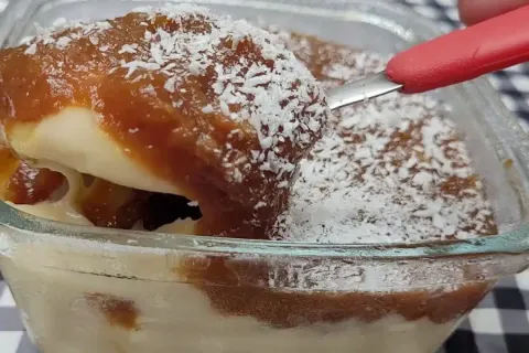 Doce de banana caseiro feito de um jeito simples uma sobreme
