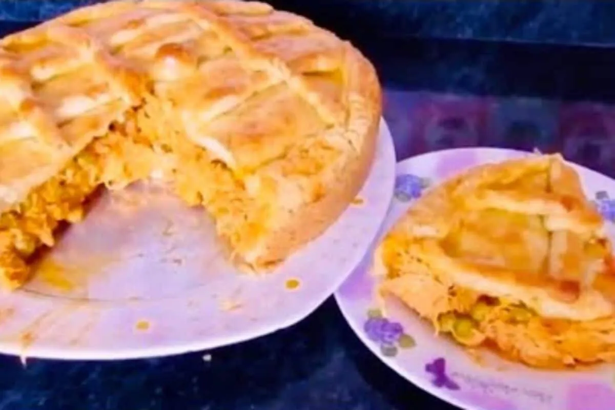 Empadao de frango super cremoso e divino com aquela massa es