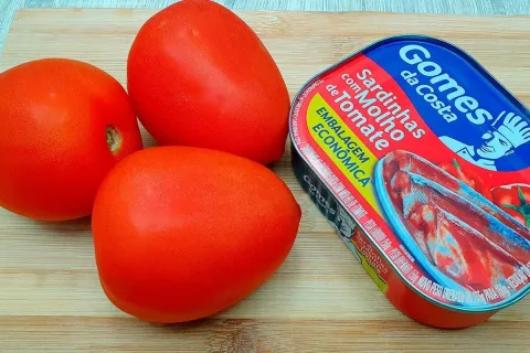 Jantar rapido e facil feito em cinco minutos para um resulta