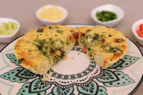 Lanche low carb feito sem farinha de trigo uma delicia para 