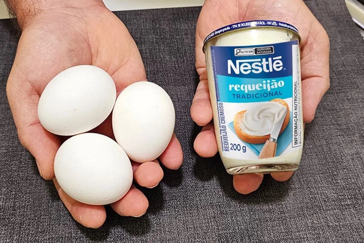 Lanche rapido e facil feito com ovos e um truque surpreenden