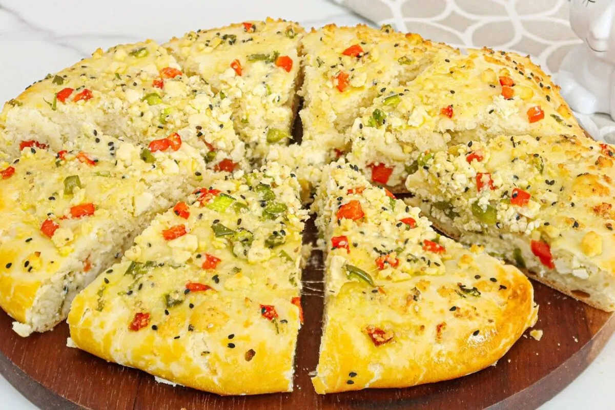 Lanche rapido e facil feito no forno com ingredientes simple
