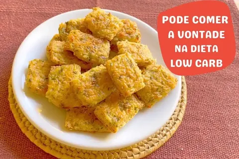Lanche zero carboidrato super rapido e gostoso para voce pre