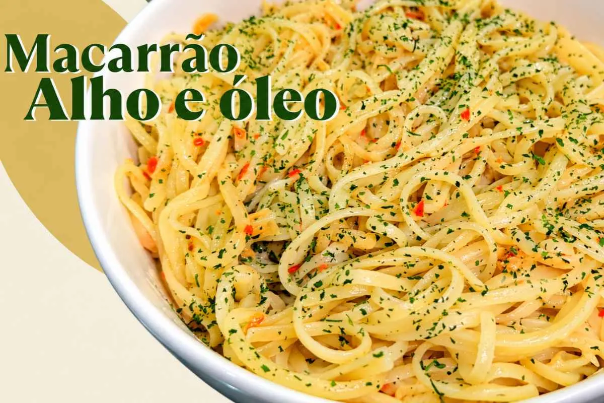 Macarrao alho e oleo simples rapido e muito cremoso uma refe