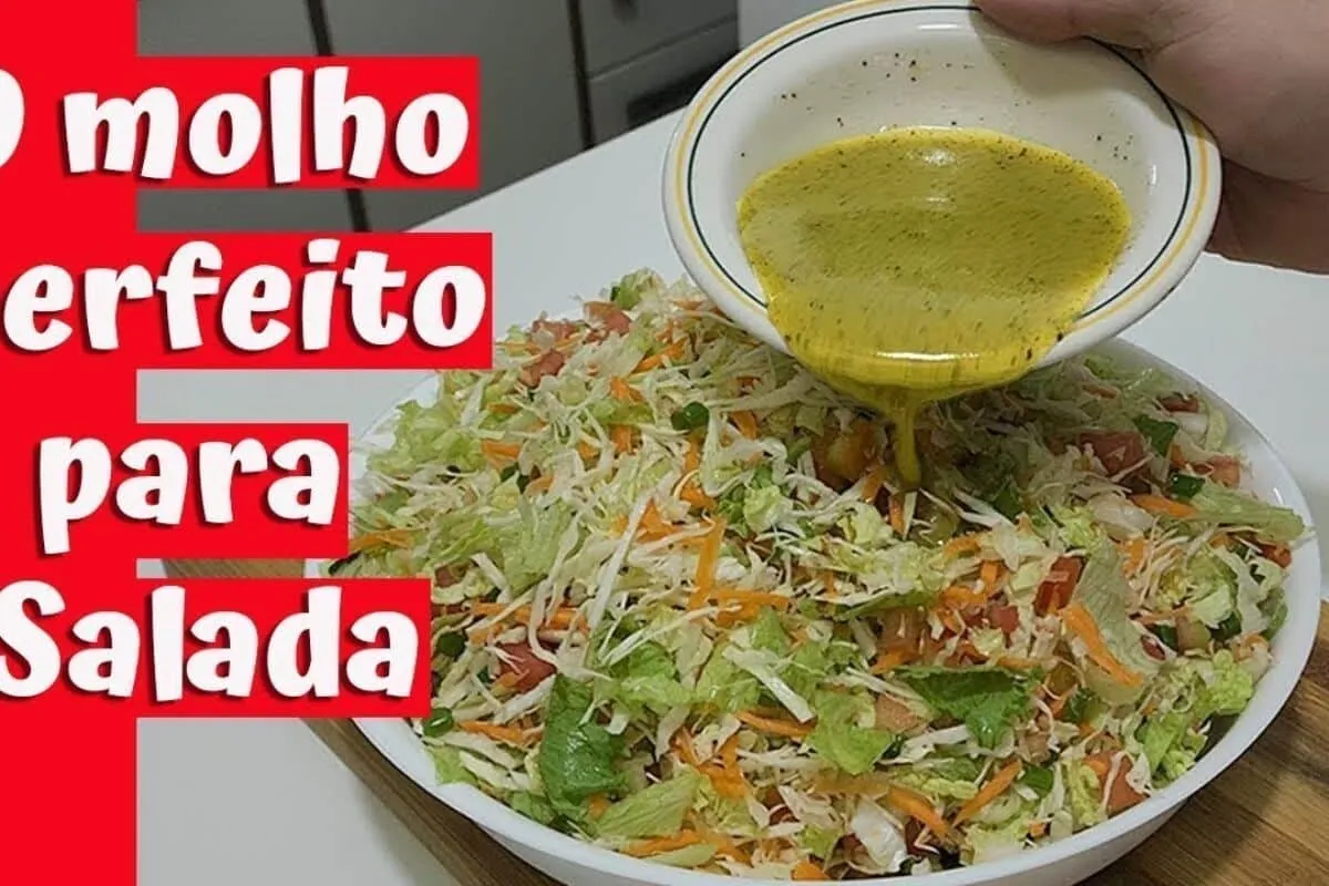 Molho especial para salada que vai ajudar voce a emagrecer c