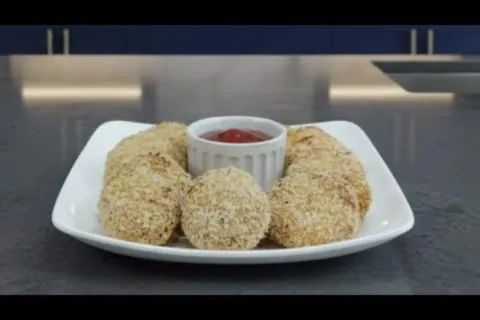 Nuggets caseiro feito em casa gastando pouco uma opcao muito