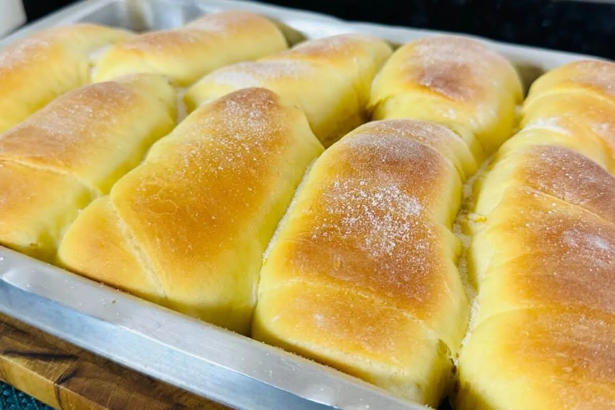 Paozinho de laranja bem fofinho e cheiroso para voce assar d