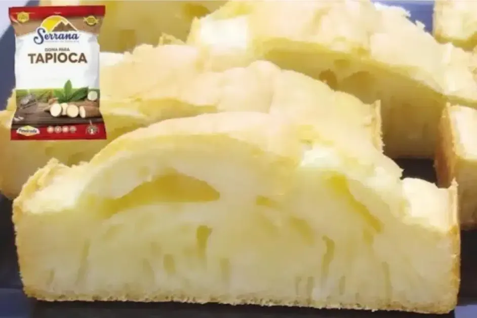 Paozinho de Tapioca Sem Trigo e Com 2 Ovos