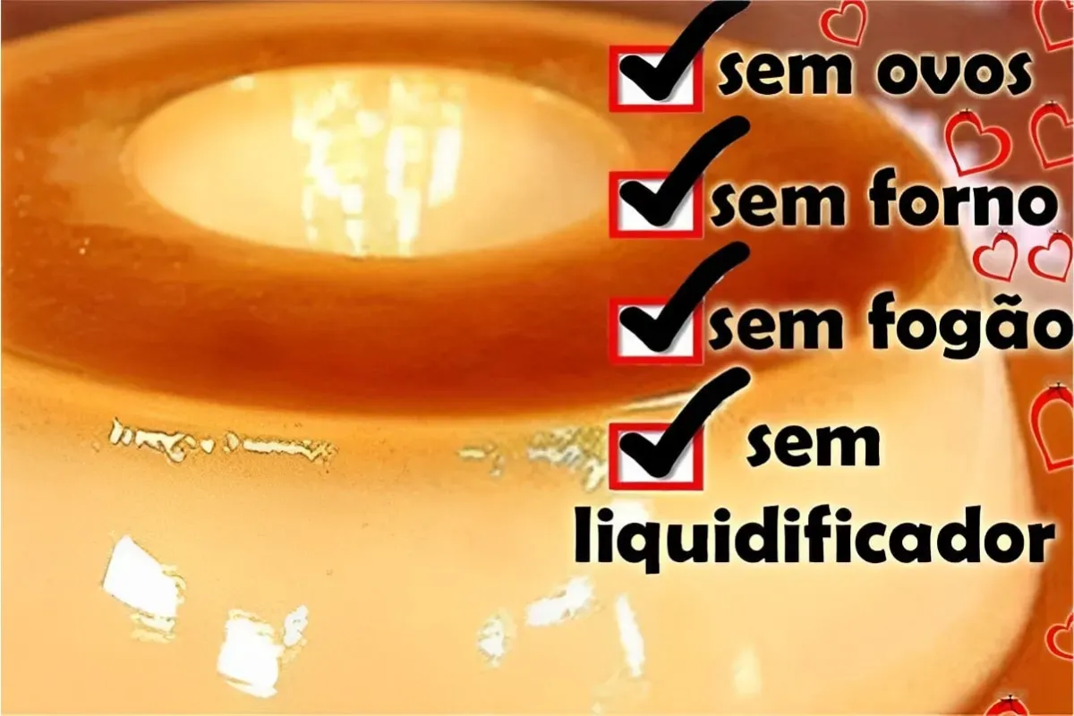 Pudim 3 Leites que Nao Vai ao Forno e Nao Precisa de Liquidi
