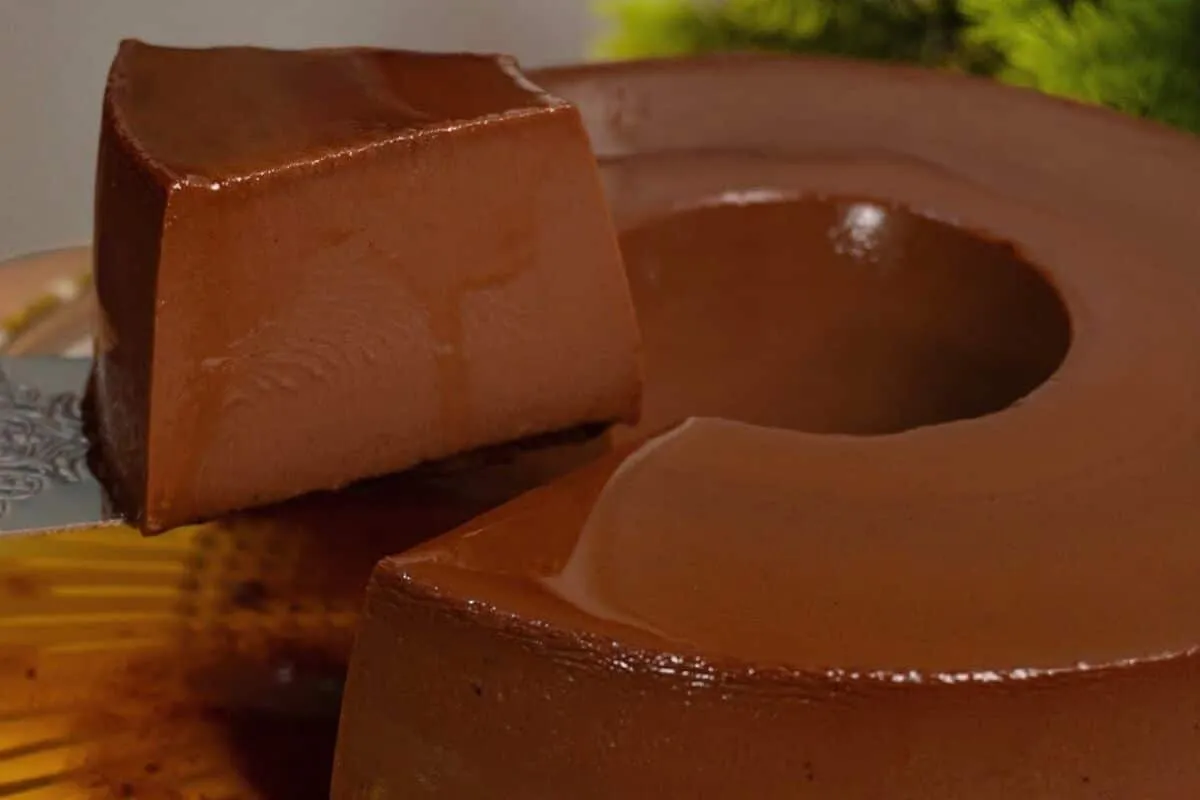 Pudim de chocolate que nao leva ovos super facil rapido e de