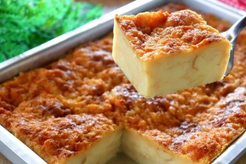 Pudim de pao facil e rapido uma sobremesa deliciosa que vai 