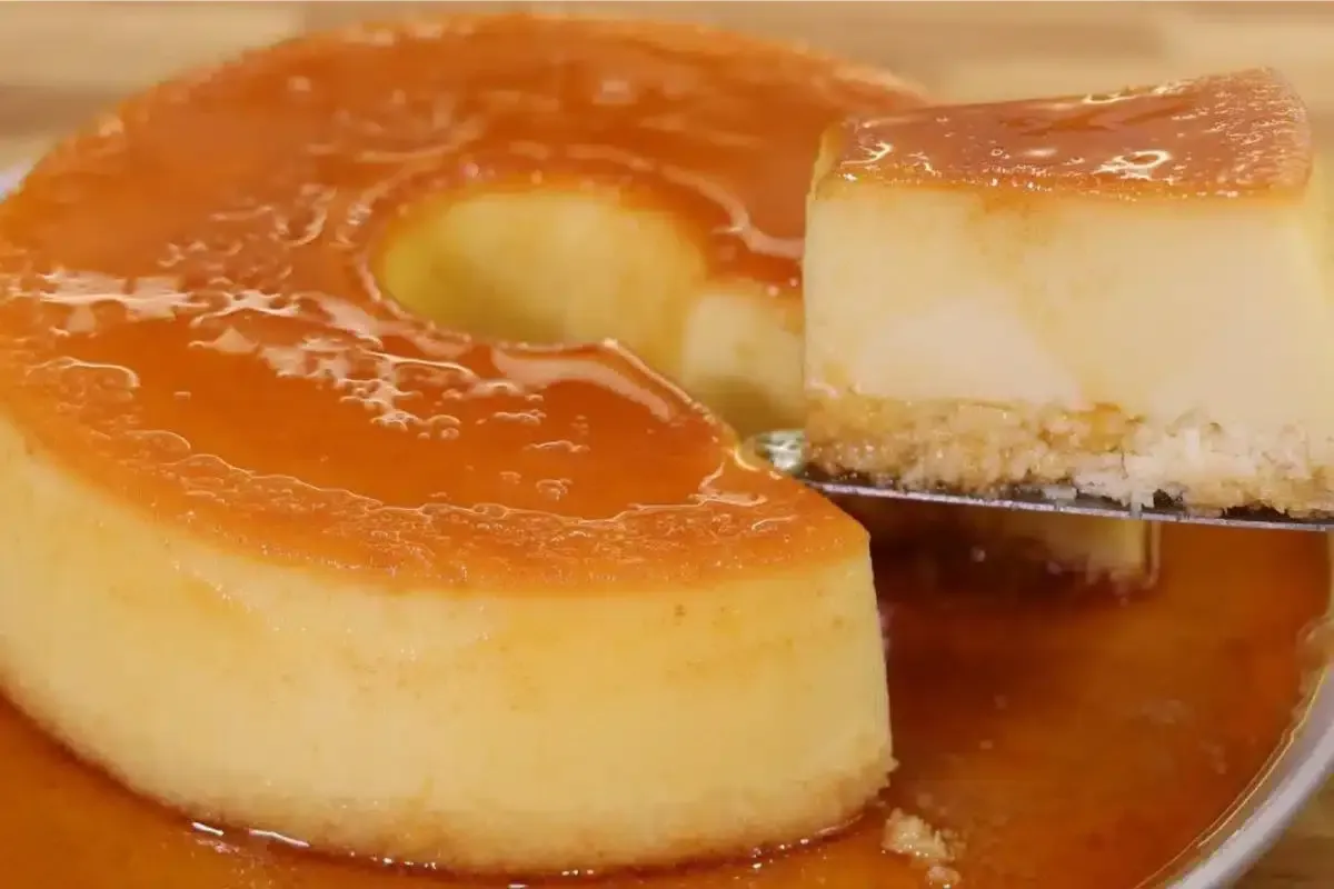 Pudim de Queijadinha que Nao Fica Muito Doce e Menos de 30 M