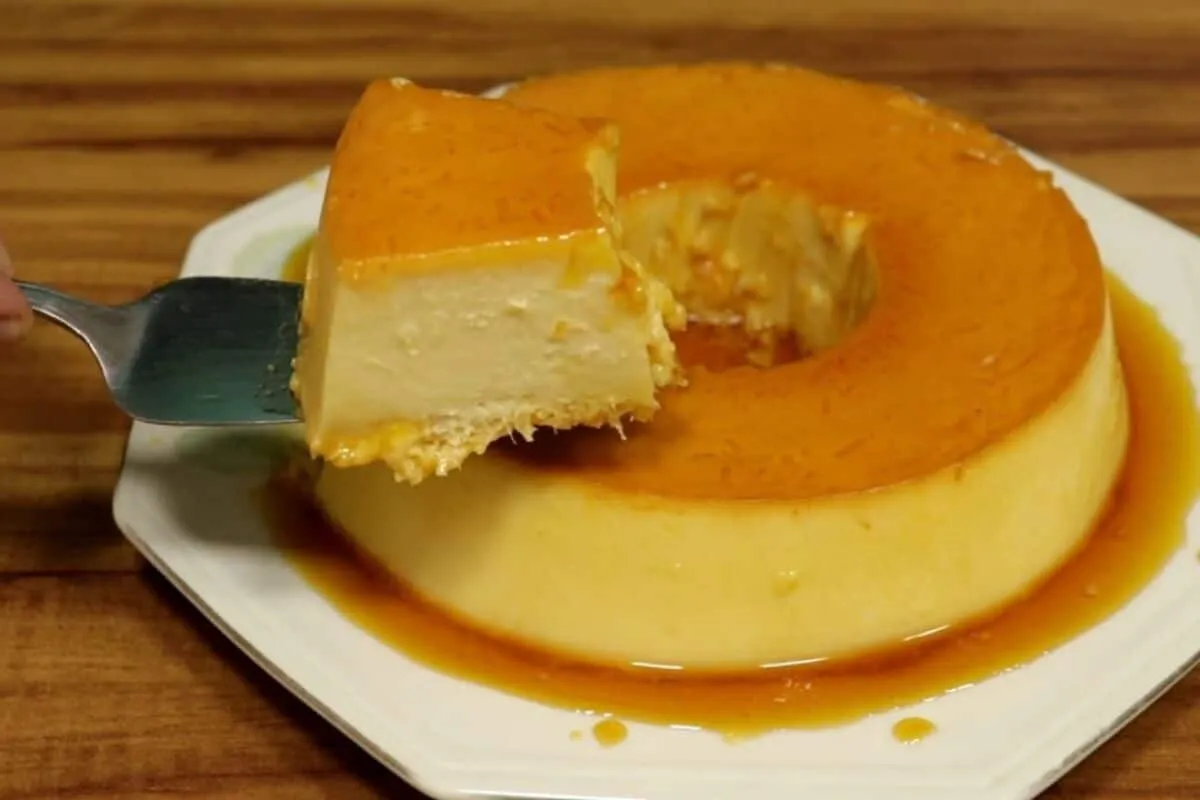 Pudim gourmet super cremoso e irresistivel feito com simplic
