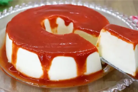 Pudim Romeu e Julieta Delicioso e Irresistivel