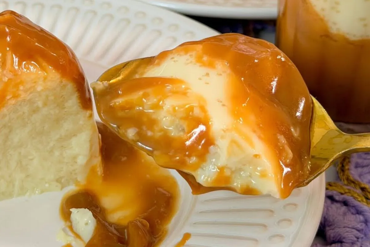 Pudim sem forno e feito sem gelatina pronto em 20 minutinhos