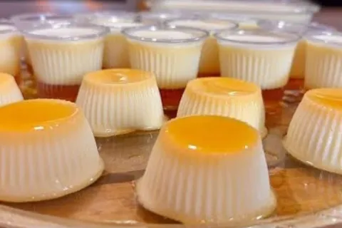 Pudim sem forno feito sem ovos muito pratico e rapido uma so