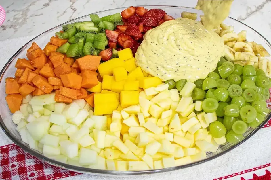 Salada de Frutas com Maracuja que Esta Fazendo o Maior Suces