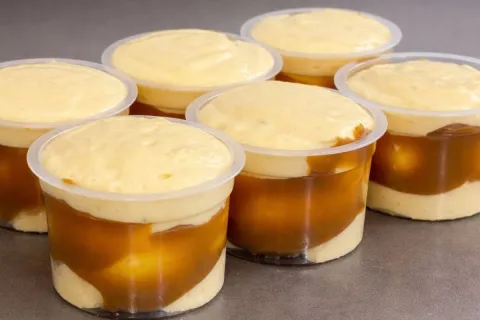 Sobremesa de maracuja com doce de leite que nao vai ao fogo 