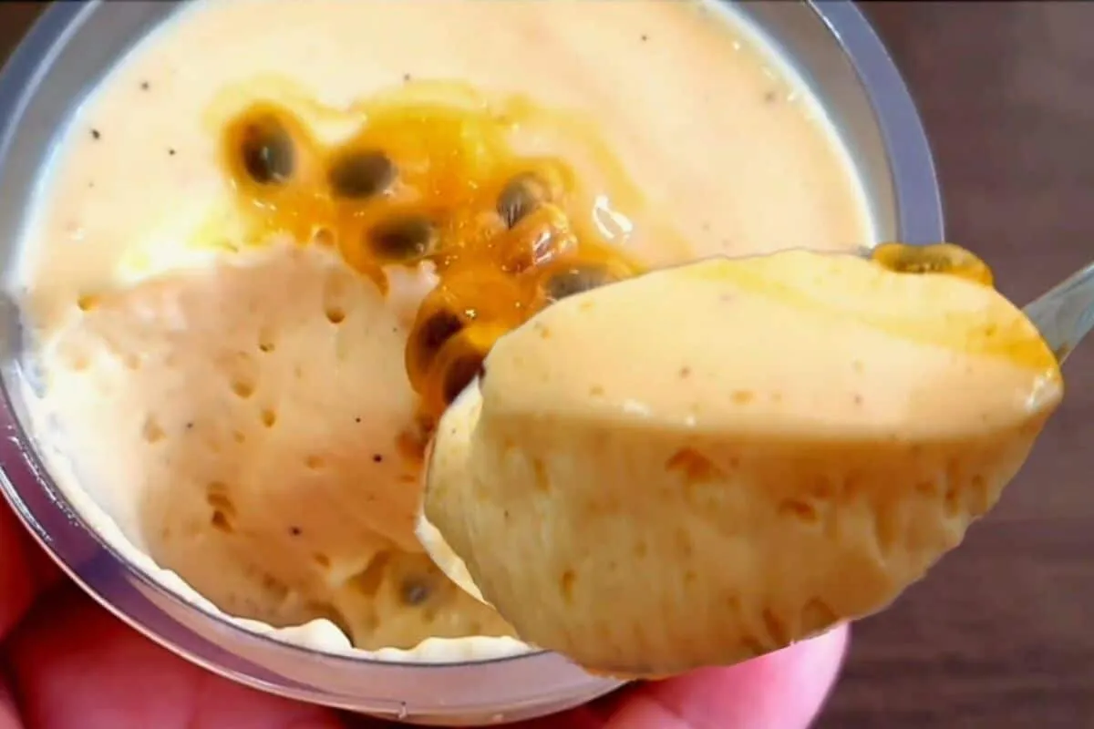 Sobremesa para vender que e feita com a propria fruta e fica