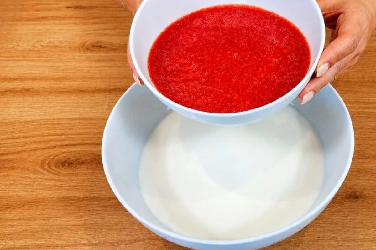 Sobremesa saudavel pronta rapidamente