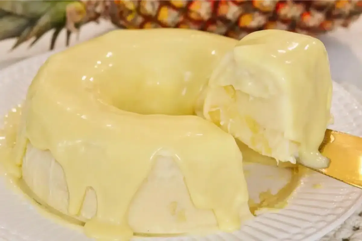 Sorvetao Cremoso de Abacaxi