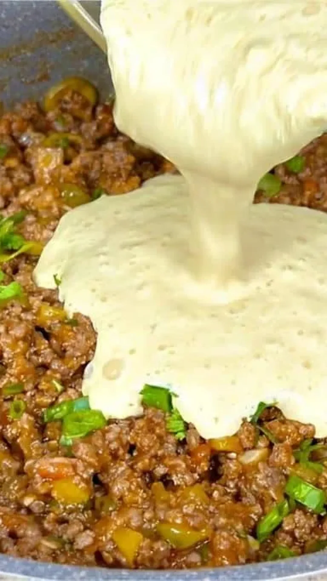 Fricasse de Carne moida facil e saboroso