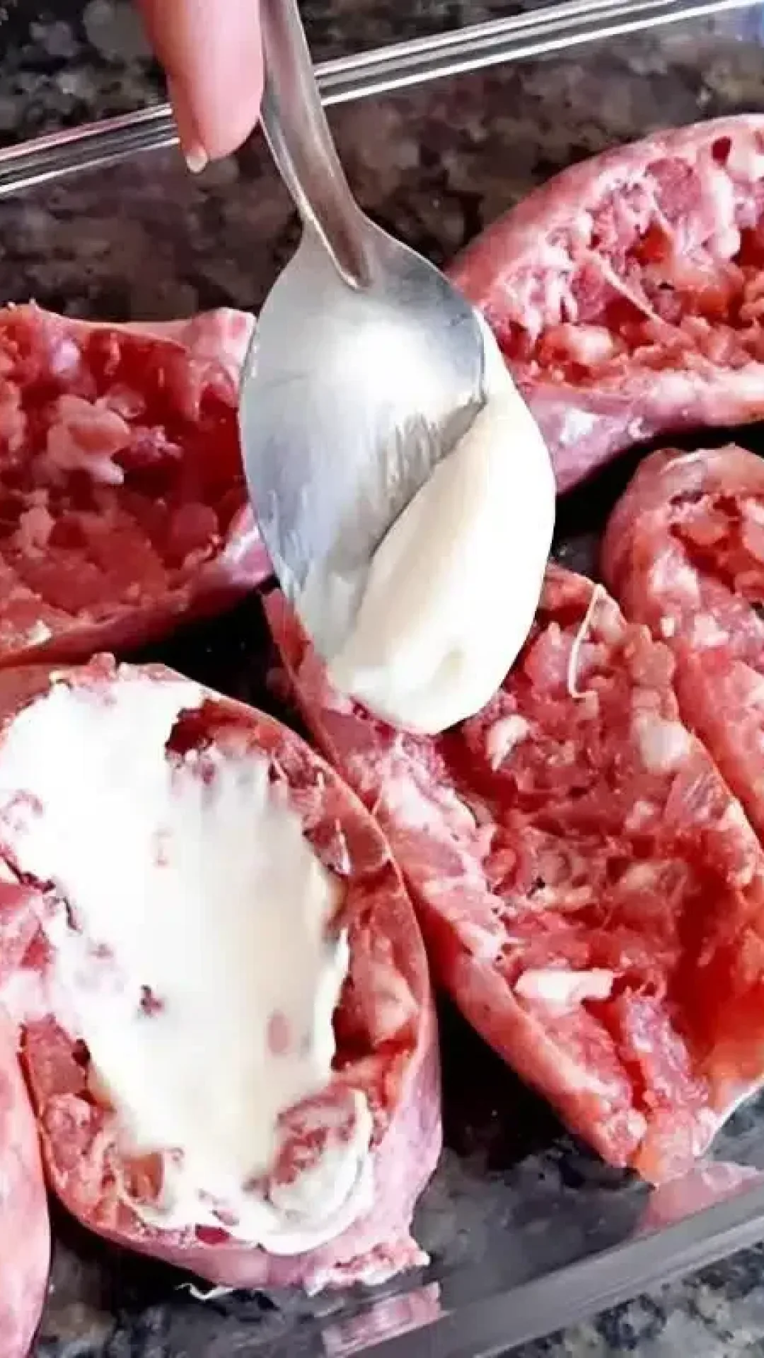 Linguica Recheada no Forno