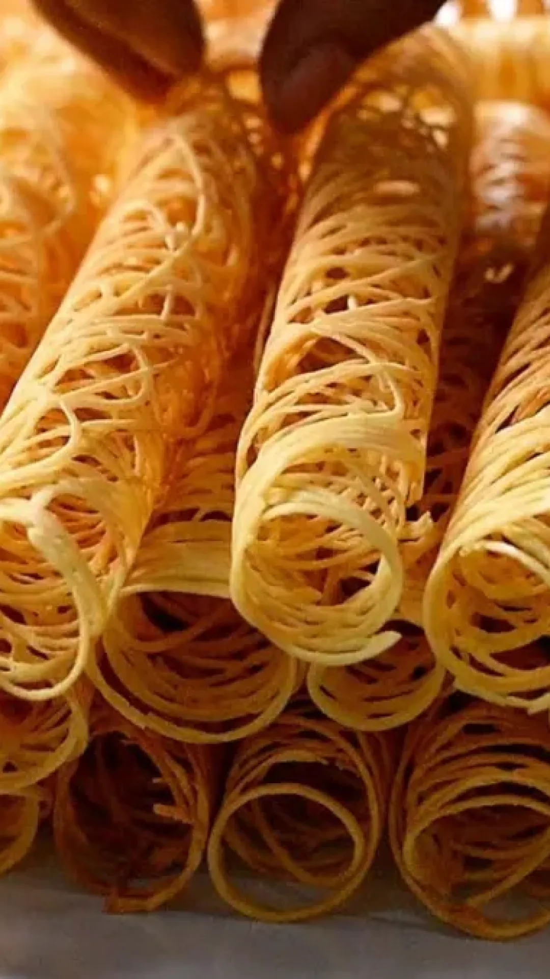 Panquecas teia de aranha