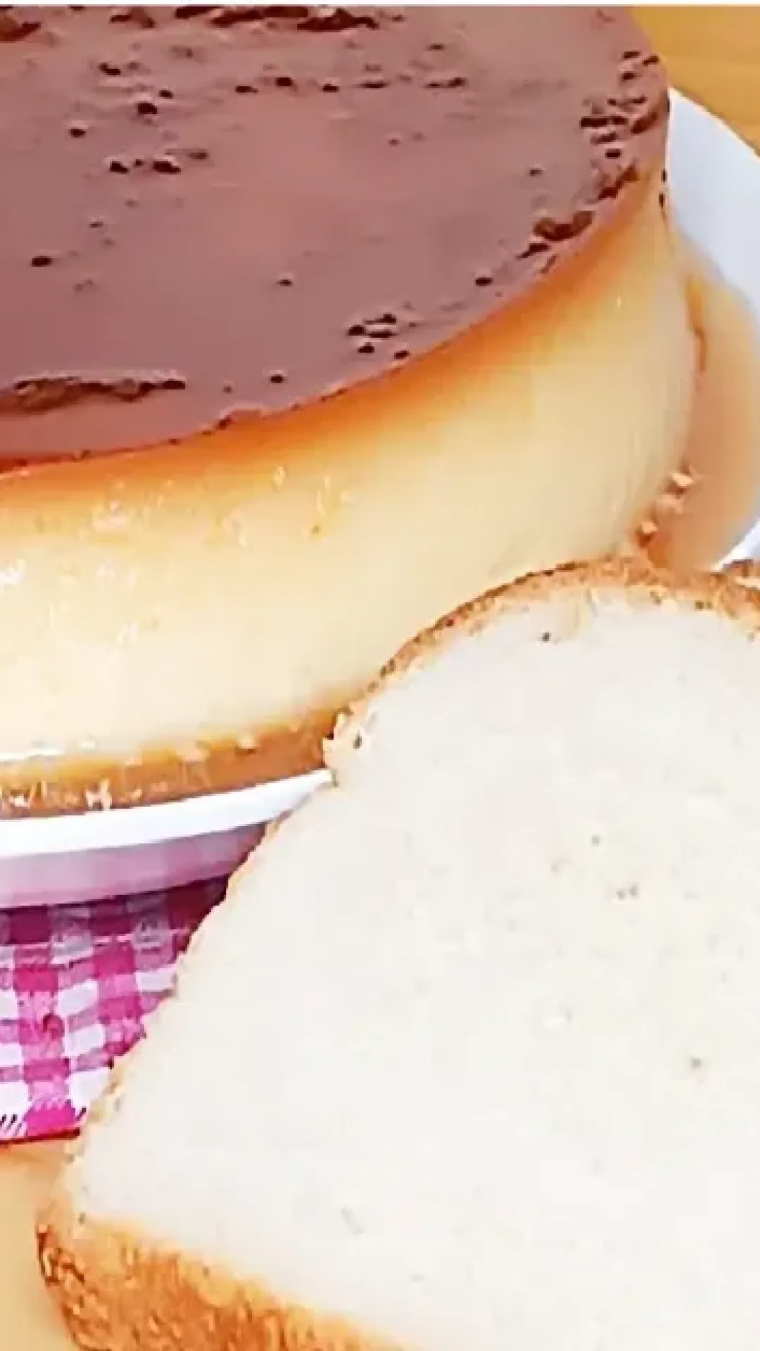 Pudim sem leite condensado