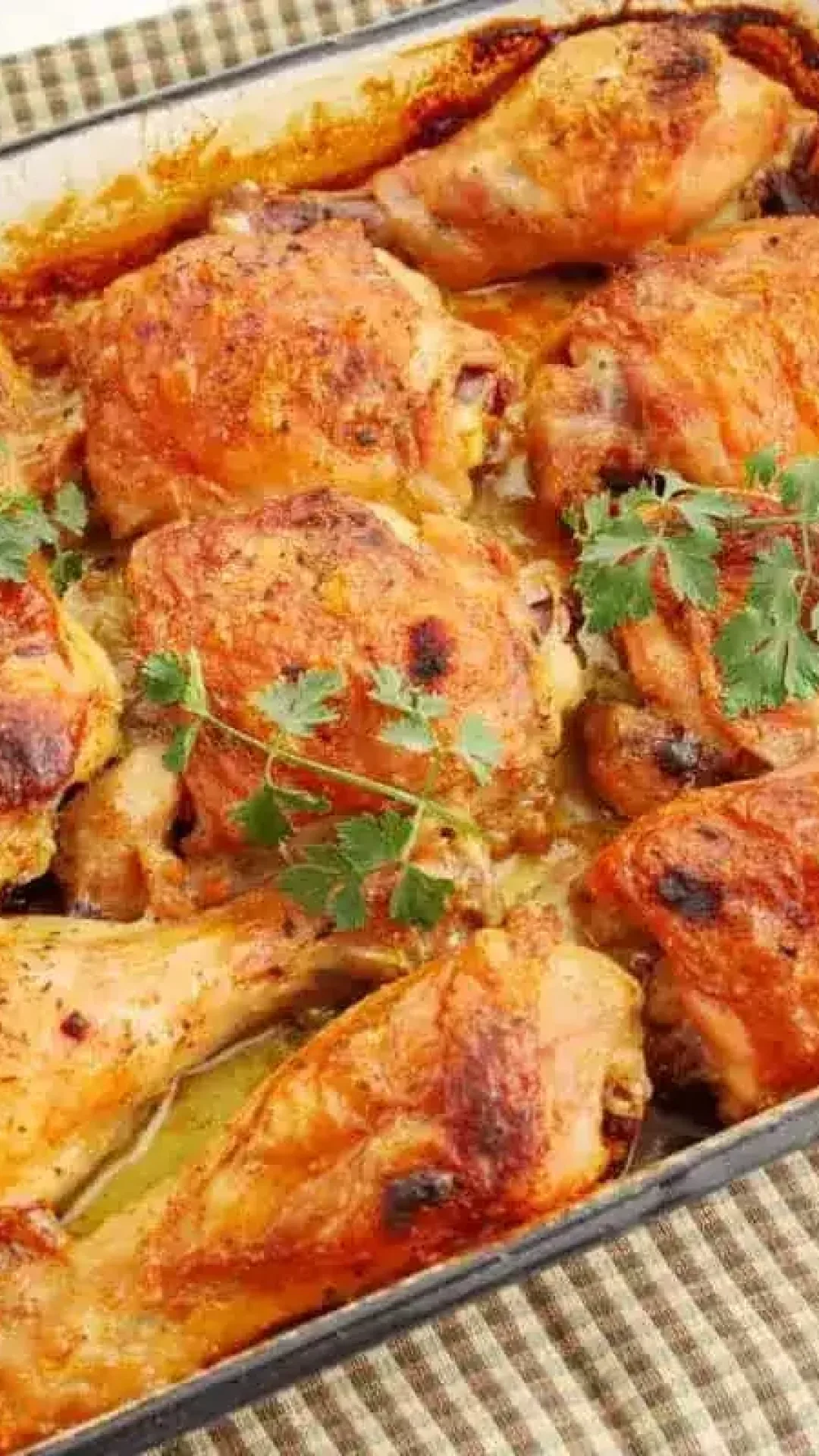 Receita Rapida e Facil de Coxa e Sobrecoxa de Forno