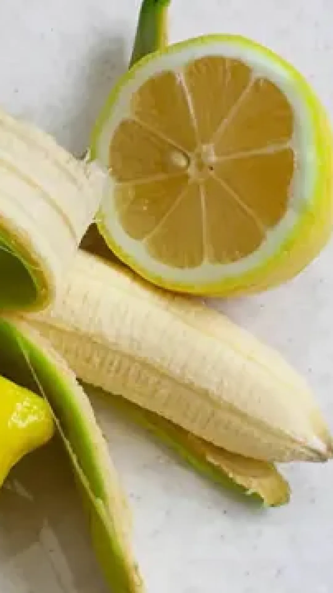 Smoothie de banana e limao