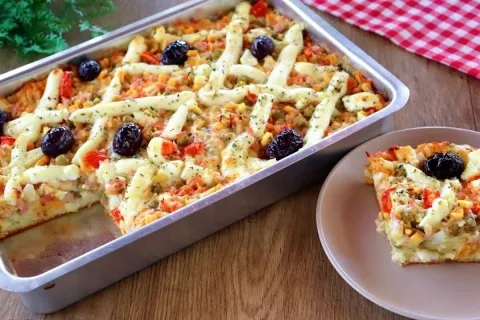 Torta a portuguesa super recheada fofinha e facil ideal para